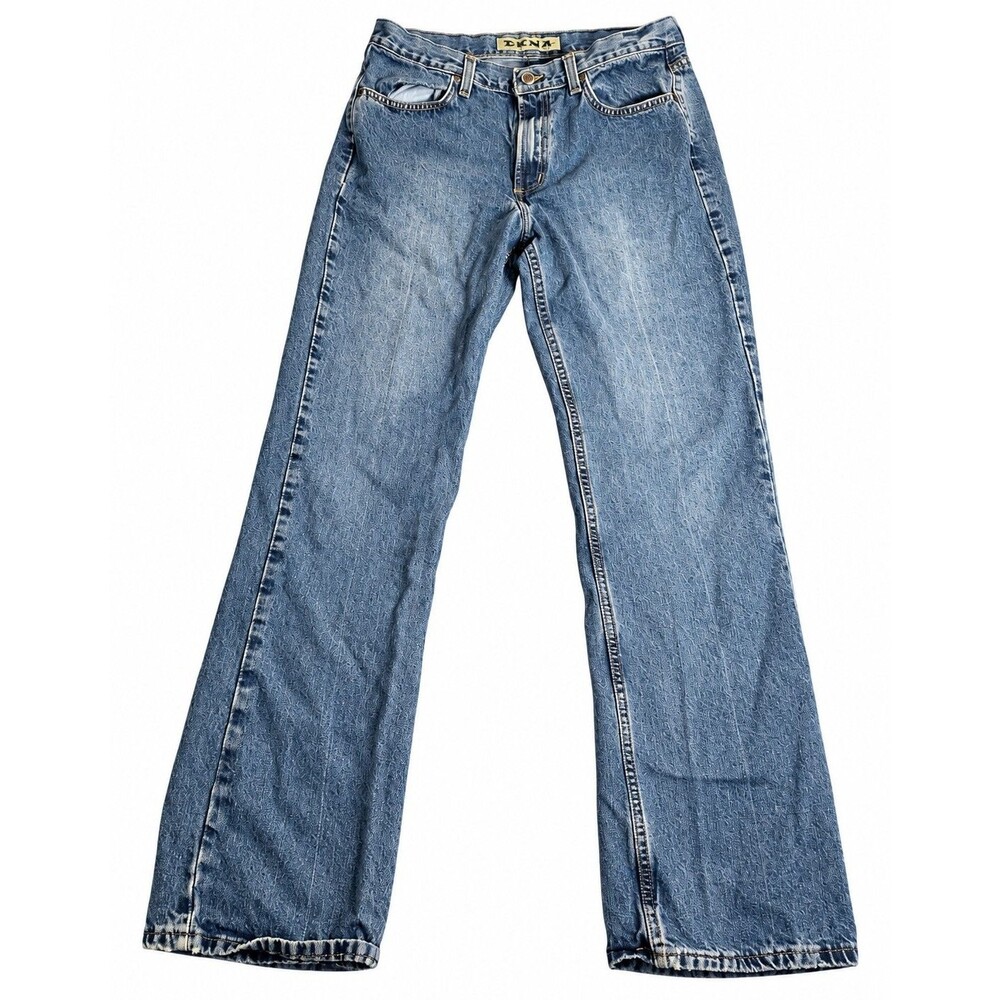 ZENA Women’s Vintage Y2K Low Rise Bootcut Flare Jeans Medium Wash Size 12